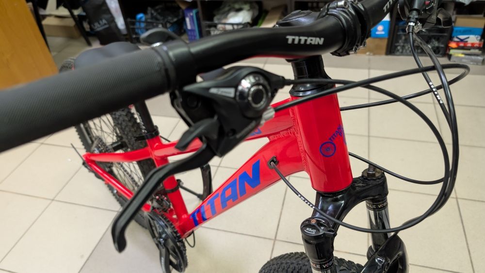 Новый горный велосипед Titan Apollo 24" алюминиевая рама