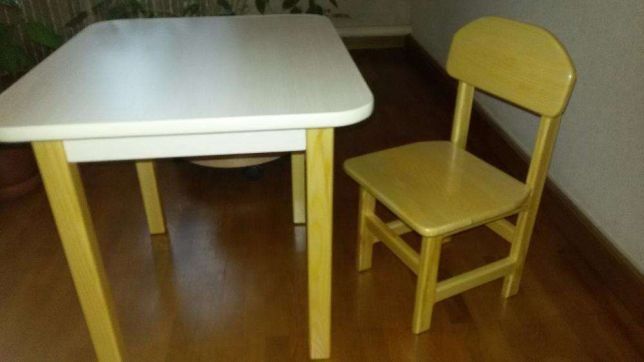 Комплект стол плюс стул детский перешлю укрпочтой