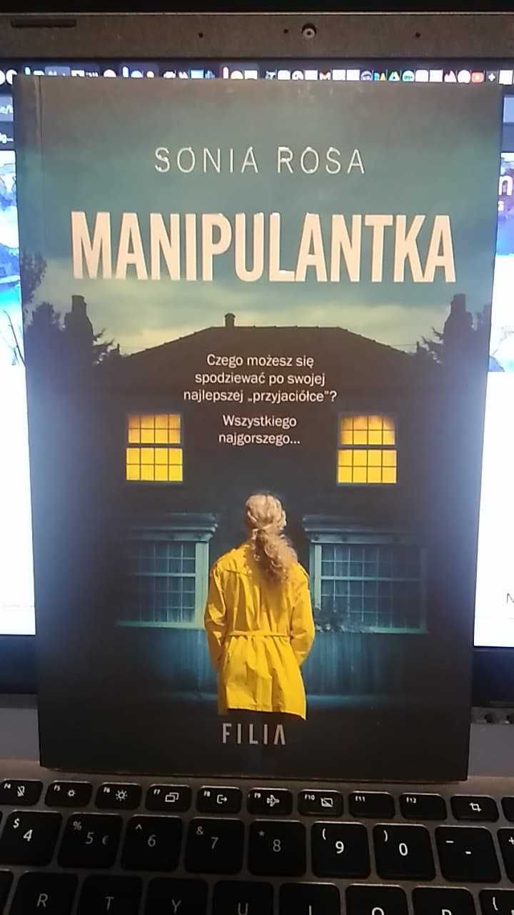 Sonia Rosa "Manipulantka" thriller kryminał