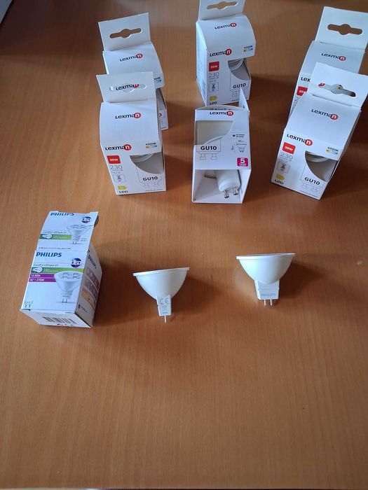 Lote de lampedas para focos de teto