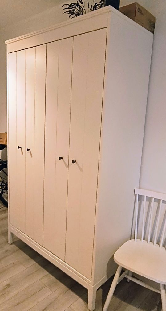 Szafa biała wolnostojąca Ikea