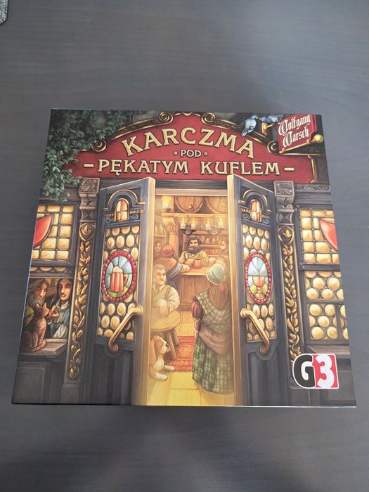 Karczma pod Pękatym Kuflem gra planszowa rodzinna kościana