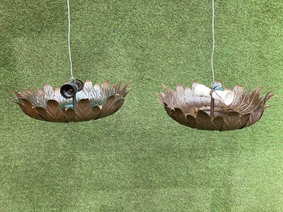 Candeeiros de teto vintage, latoaria tradicional