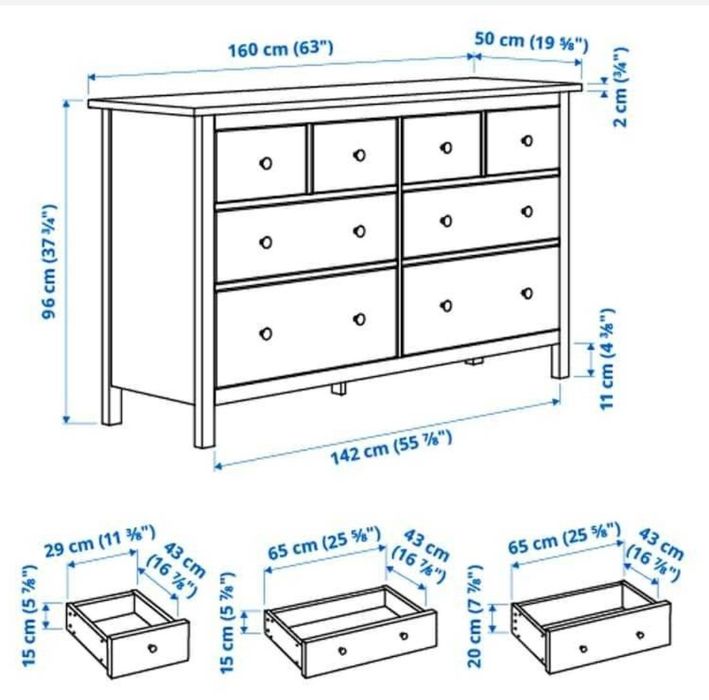 Ikea hemnes komoda