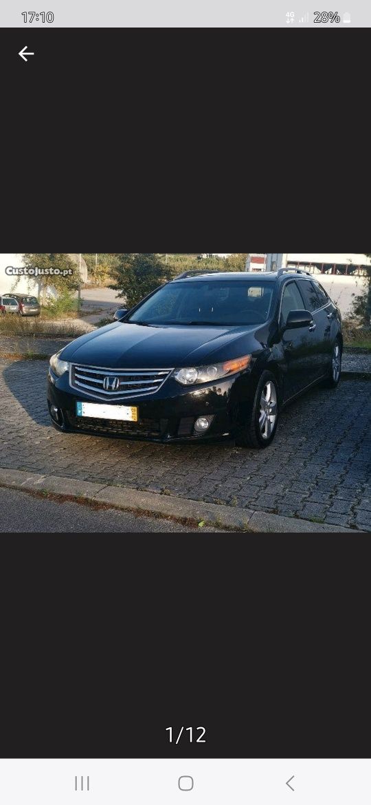 Honda accord 2.2 tourer sport2009