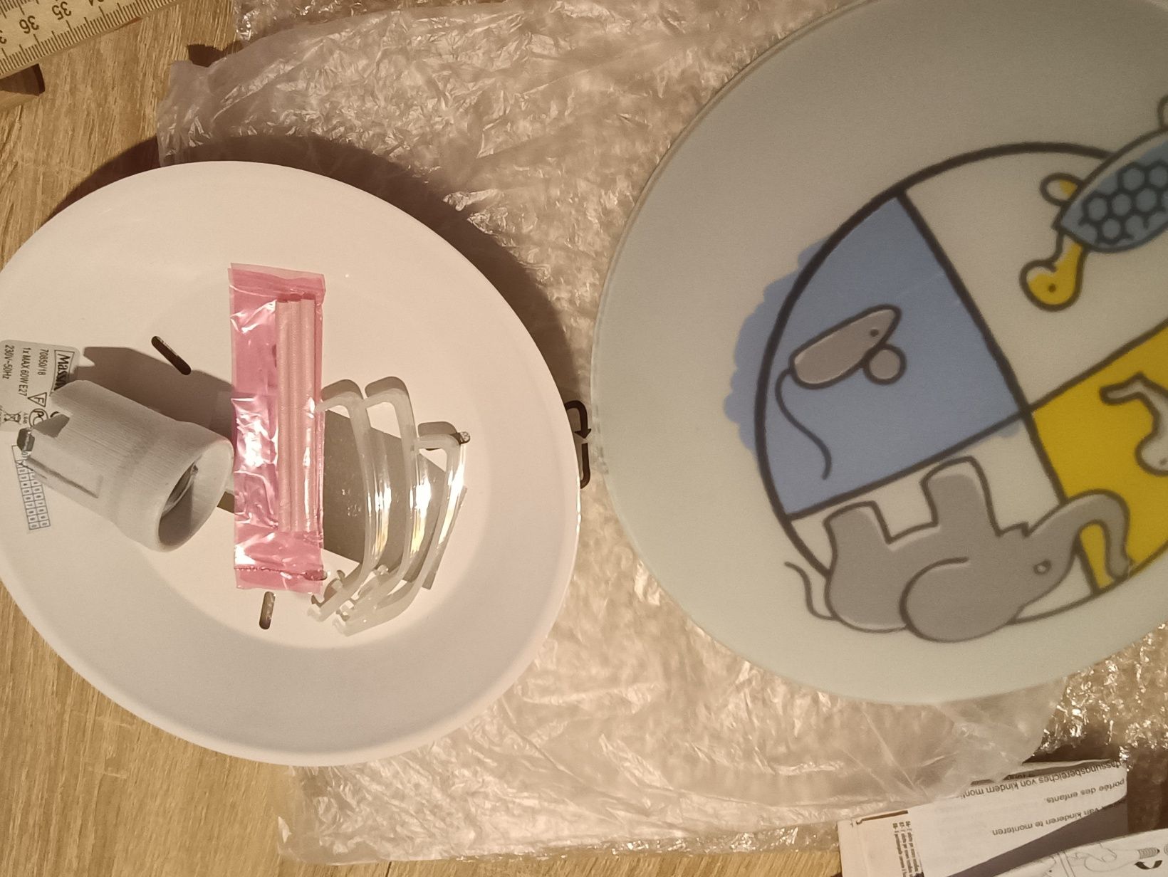 Lampa plafon dziecięcy LightsKids Elephant