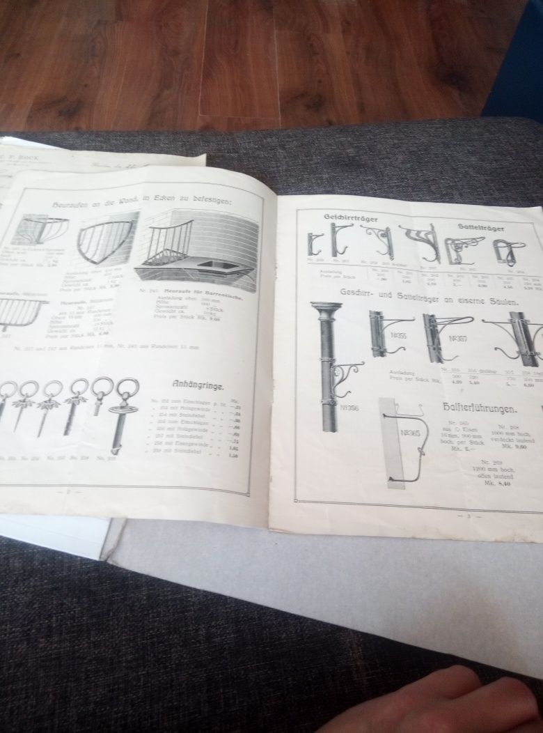 Stary katalog handlowy Breslau Bohm&Taussig