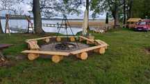 Ławki do ogniska,huśtawki,stoły do grilowania