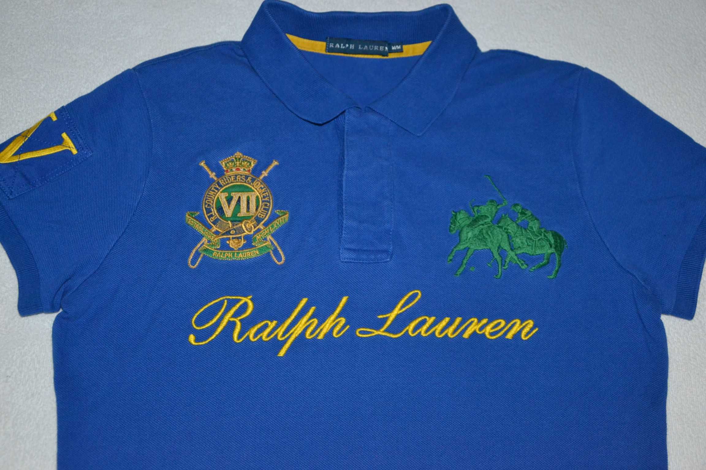 POLO RALPH LAUREN Jockey Club Koszulka Damska M/M Super Stan