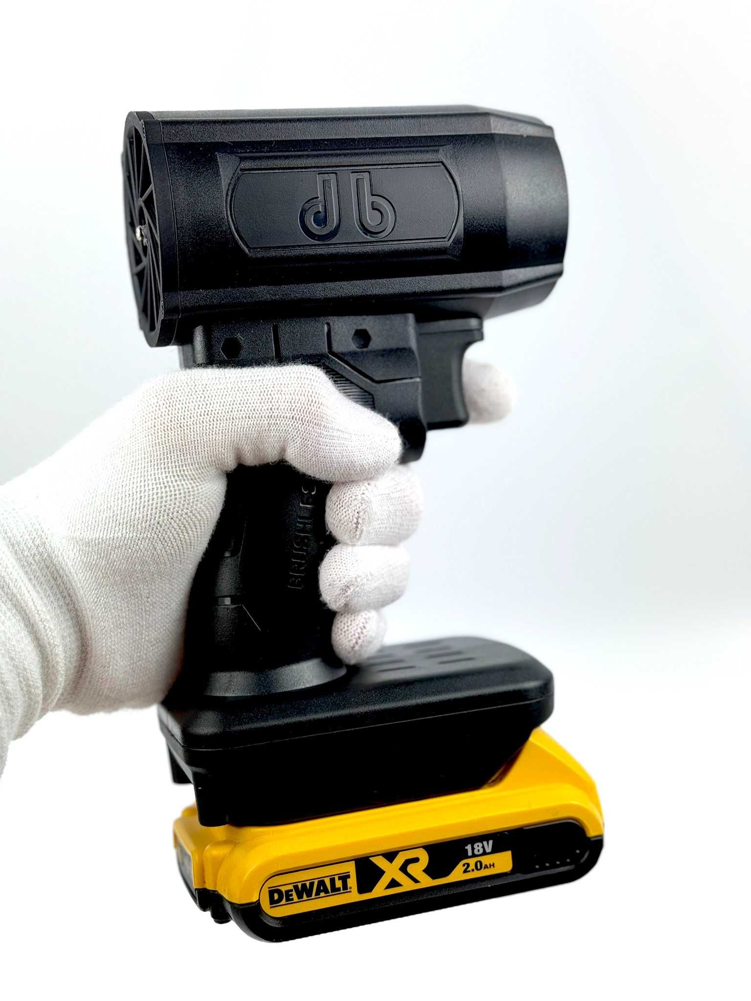 •OKAZJA• Potężny Mobilny Pistolet TURBO Dmuchawa Dla Baterii DEWALT