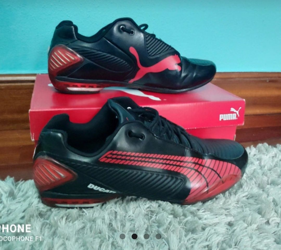 Sapatilhas moto Puma Ferrari e Puma Ducati