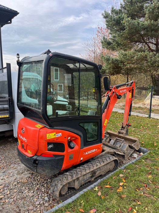 Wynajem minikoparki minikoparka koparka wozidło bez operatora