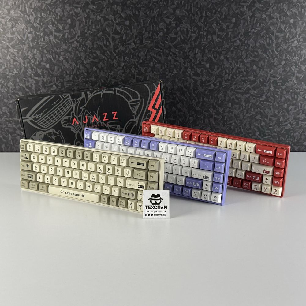 Механічна ігрова клавіатура Ajazz Ak680 68% (RGB)
