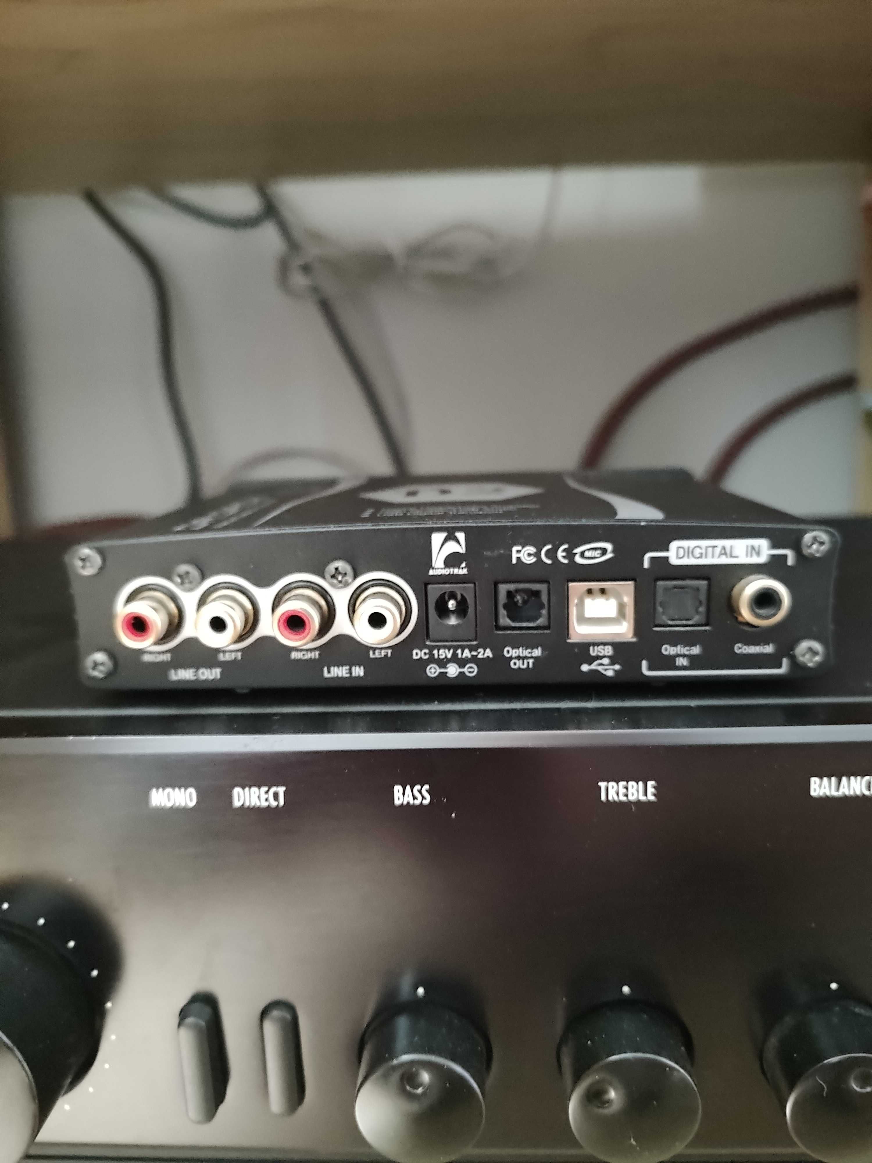ЦАП + підсилювач Audiotrak Dr. Dac 2 DX /Звукова карта, аудіоінтерфейс