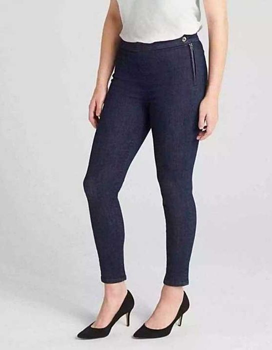 Spodnie tregginsy jeans GAP '26 Regular True Skinny Sculpt tr' r. S