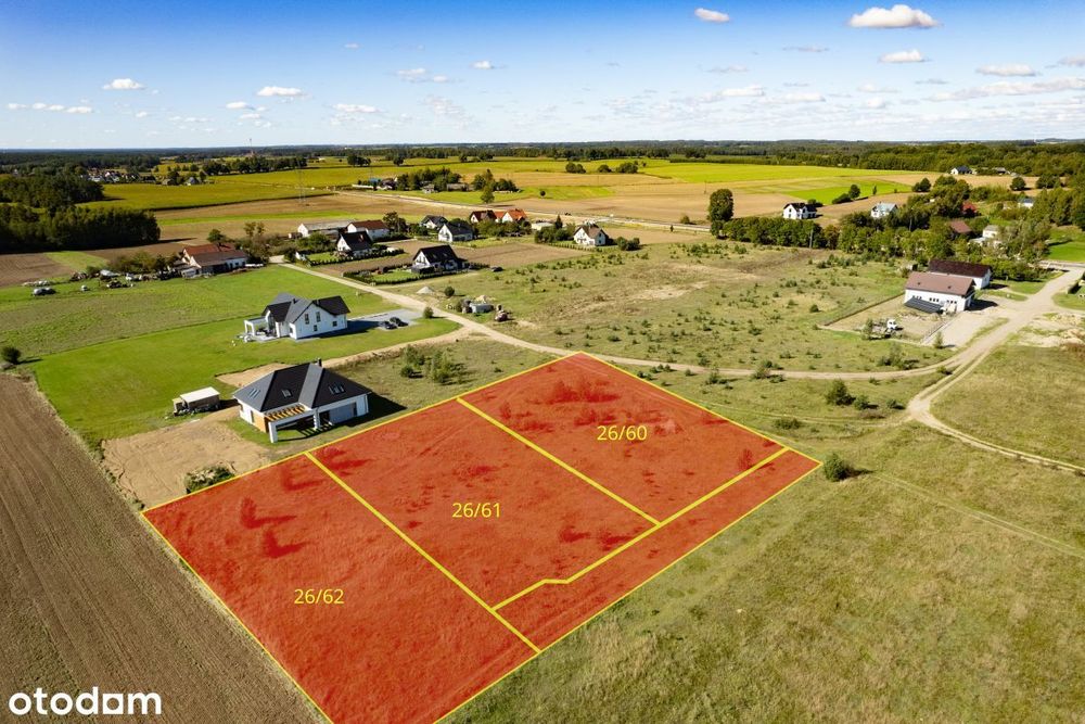 Działki bud. z Mpzp /blisko centrum / sieć wod-kan