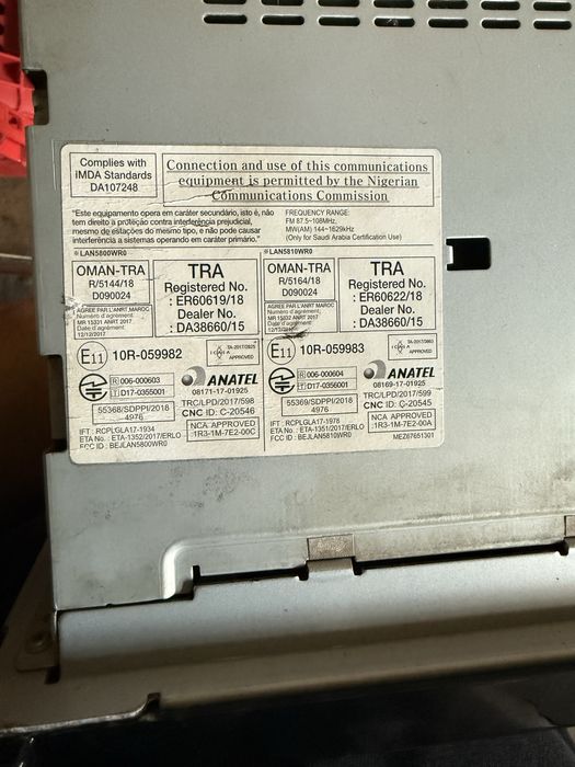 Radio nawigacja ekarn Movano Master iii iv 2022 rok