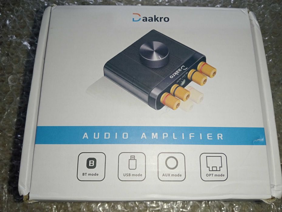 Пiдсилювач 2х50W HiFi Bluetooth 5.0 DAC TPA3116D2