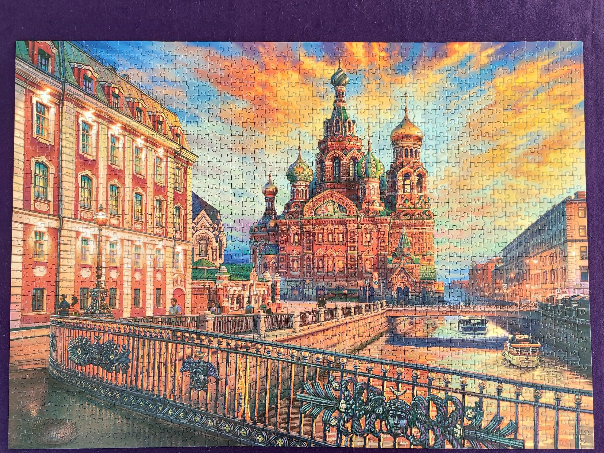 2 Puzzles 1500 pcs impecaveis.