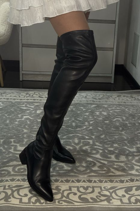 Шкіряні ботфорти Antonio Biaggi 37