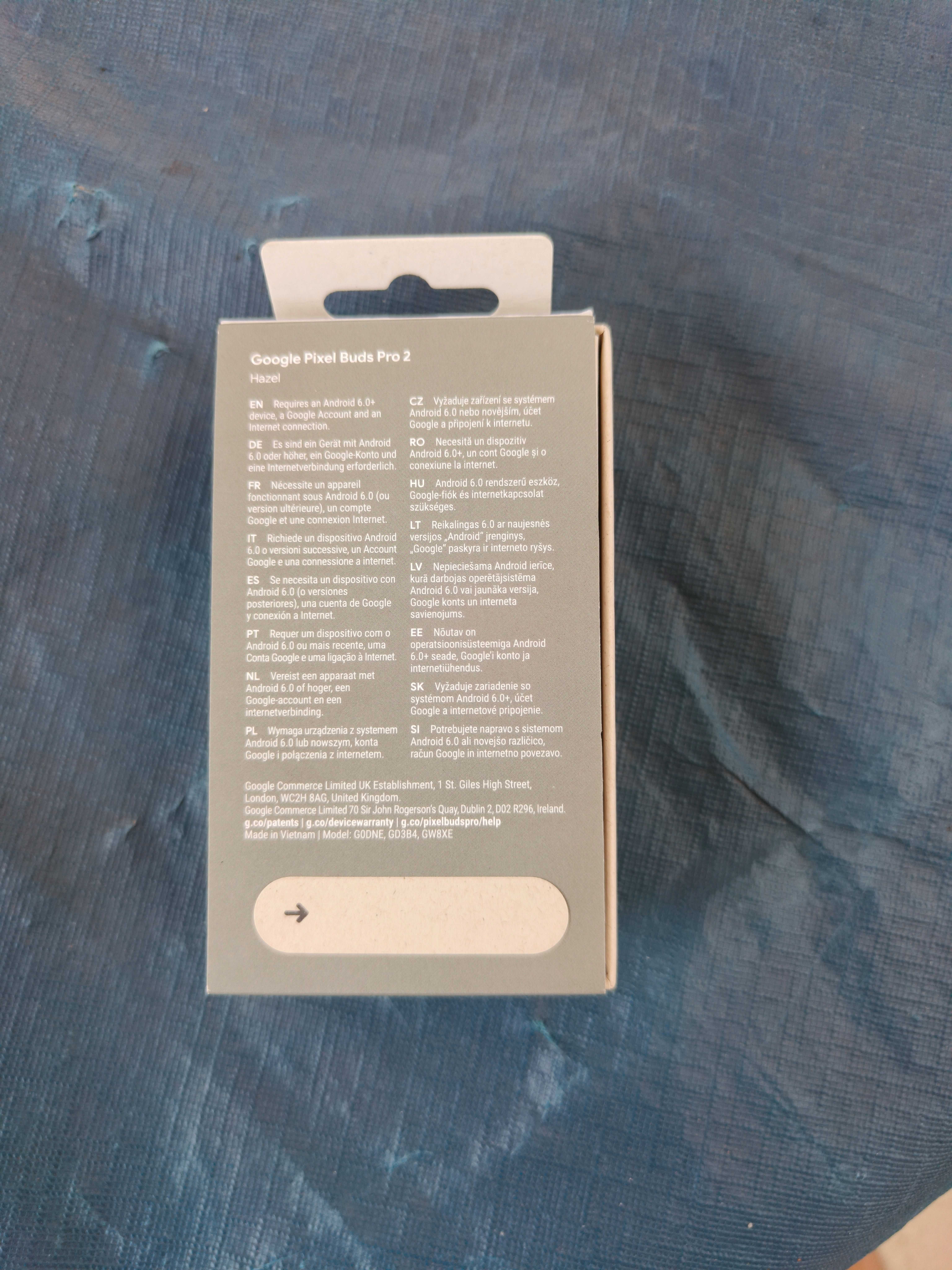 Google Pixel Buds Pro 2 Hazel – Novos e Selados