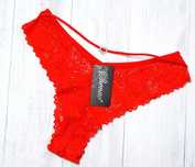 XL 42 Brazyliany figi majtki półstringi strap zawieszka serce