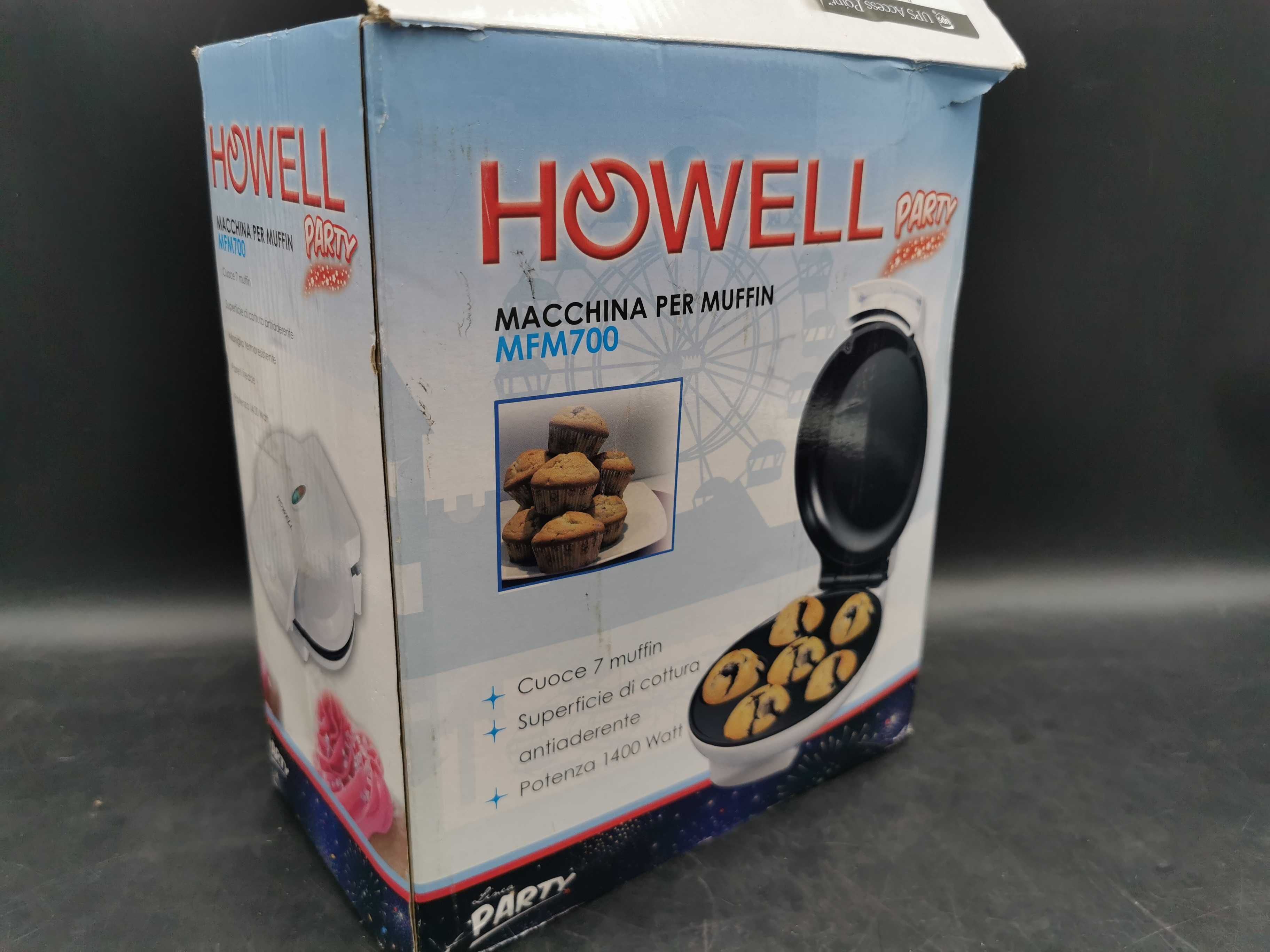 Howell MFM700 Macchina Per Muffin Maszyna do Muffinek i Babeczek 1200W