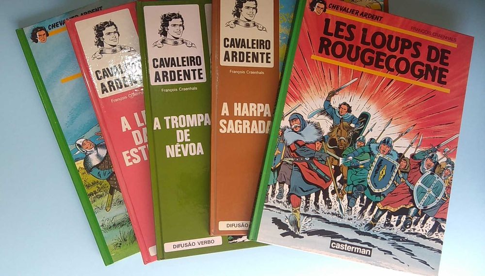 Cavaleiro Ardente - Conjunto de álbuns em português