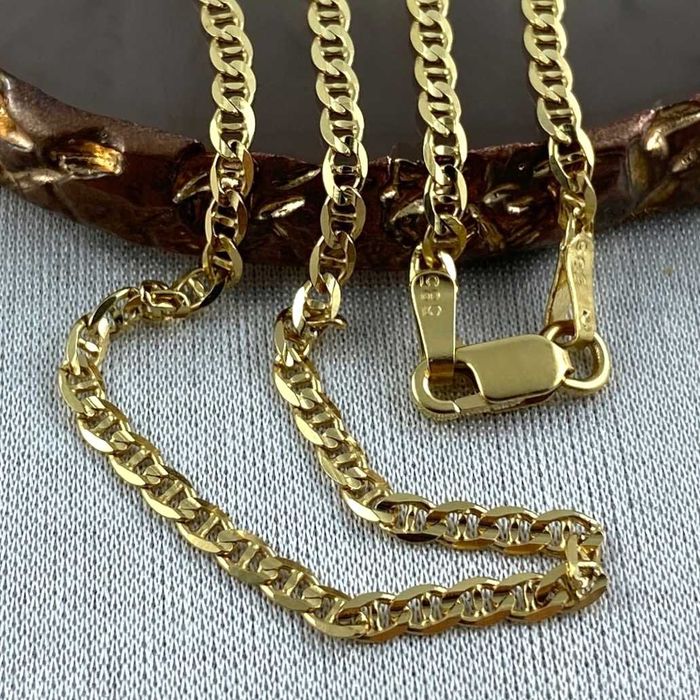 ZŁOTY łańcuszek splot GUCCI pełny 2,3mm PRÓBA 585 (14K) długość 50 cm