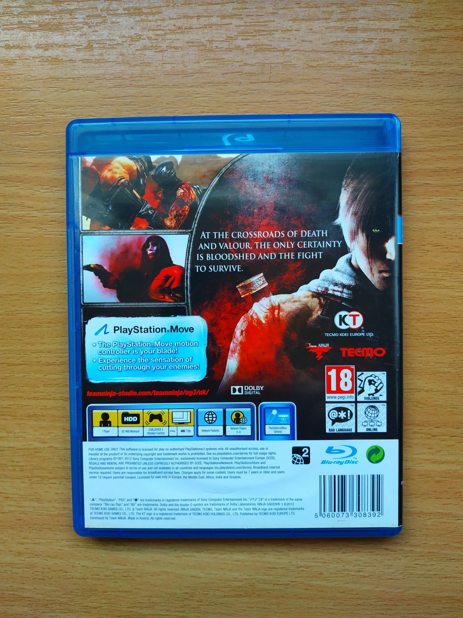 Ninja gaiden 3 ps3,#,wysyłka przez olx