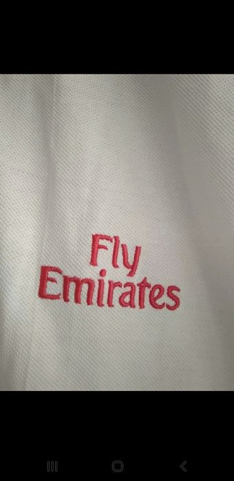 Koszulka polo Fly Emirates,rozmiar L,damska