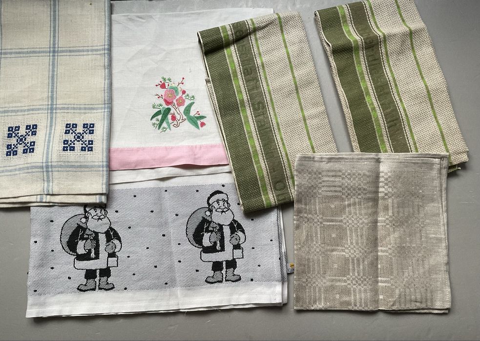 Кухонні рушники льон