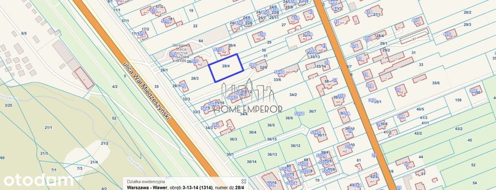 Działka na sprzedaż, Warszawa
