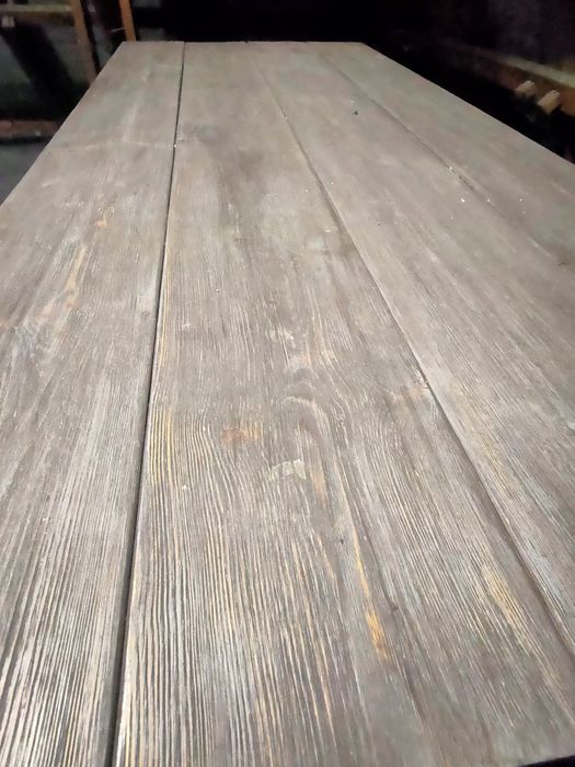 Stół drewniany ogrodowy lub do jadalni i ławka