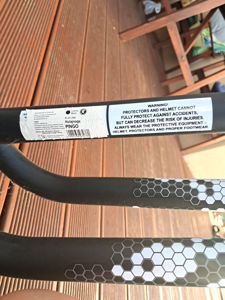 Hulajnoga miejska HyperMotion z pompowanymi kołami