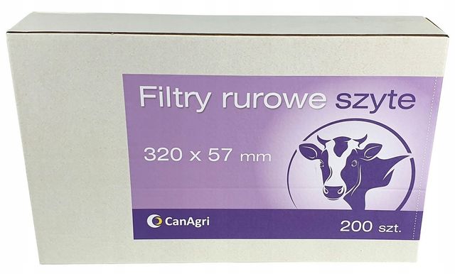 Filtry Rurowe Kolumnowe Do Mleka 320/57 200Szt