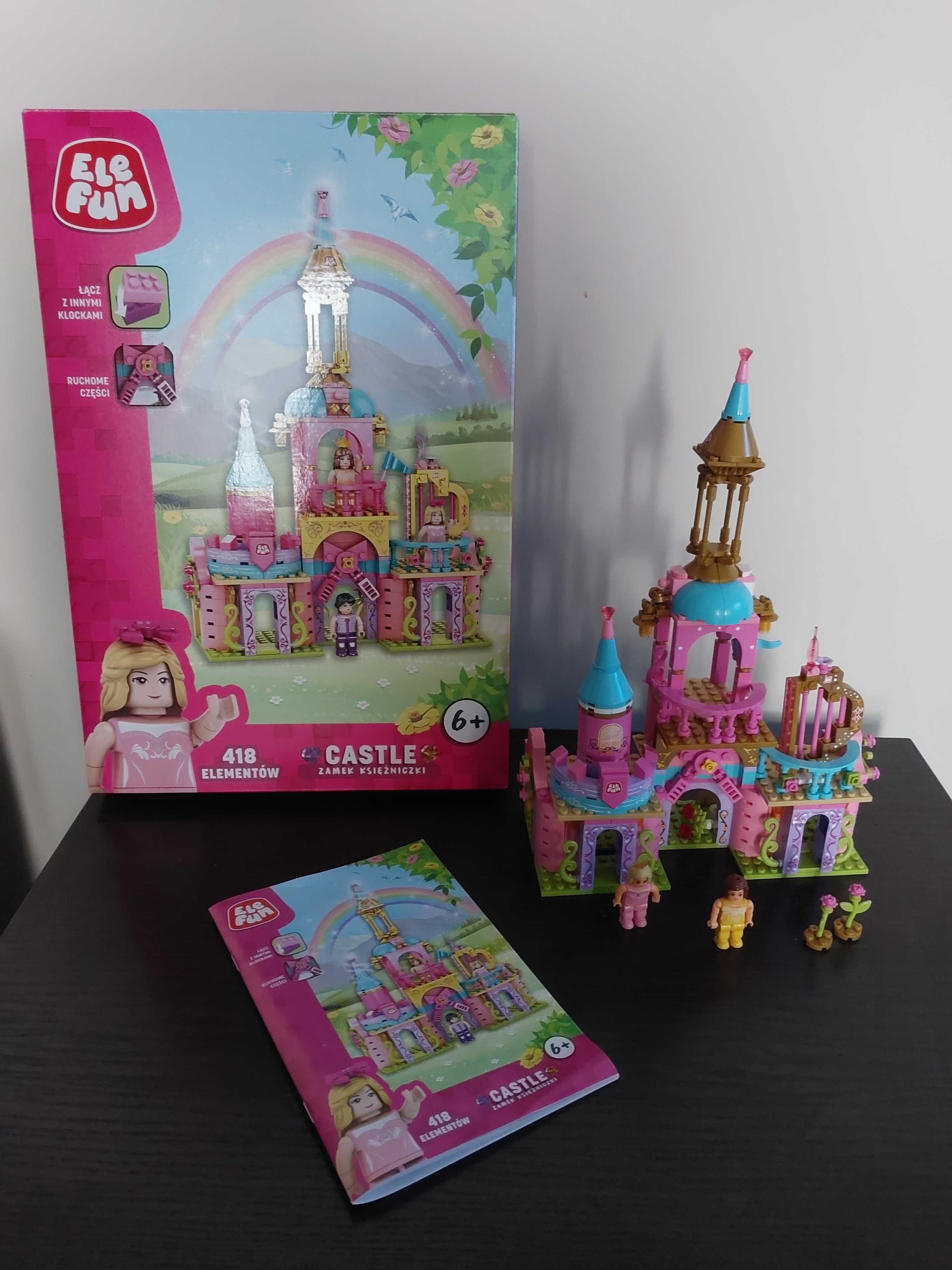 Ele fun castle zamek 6+ klocki