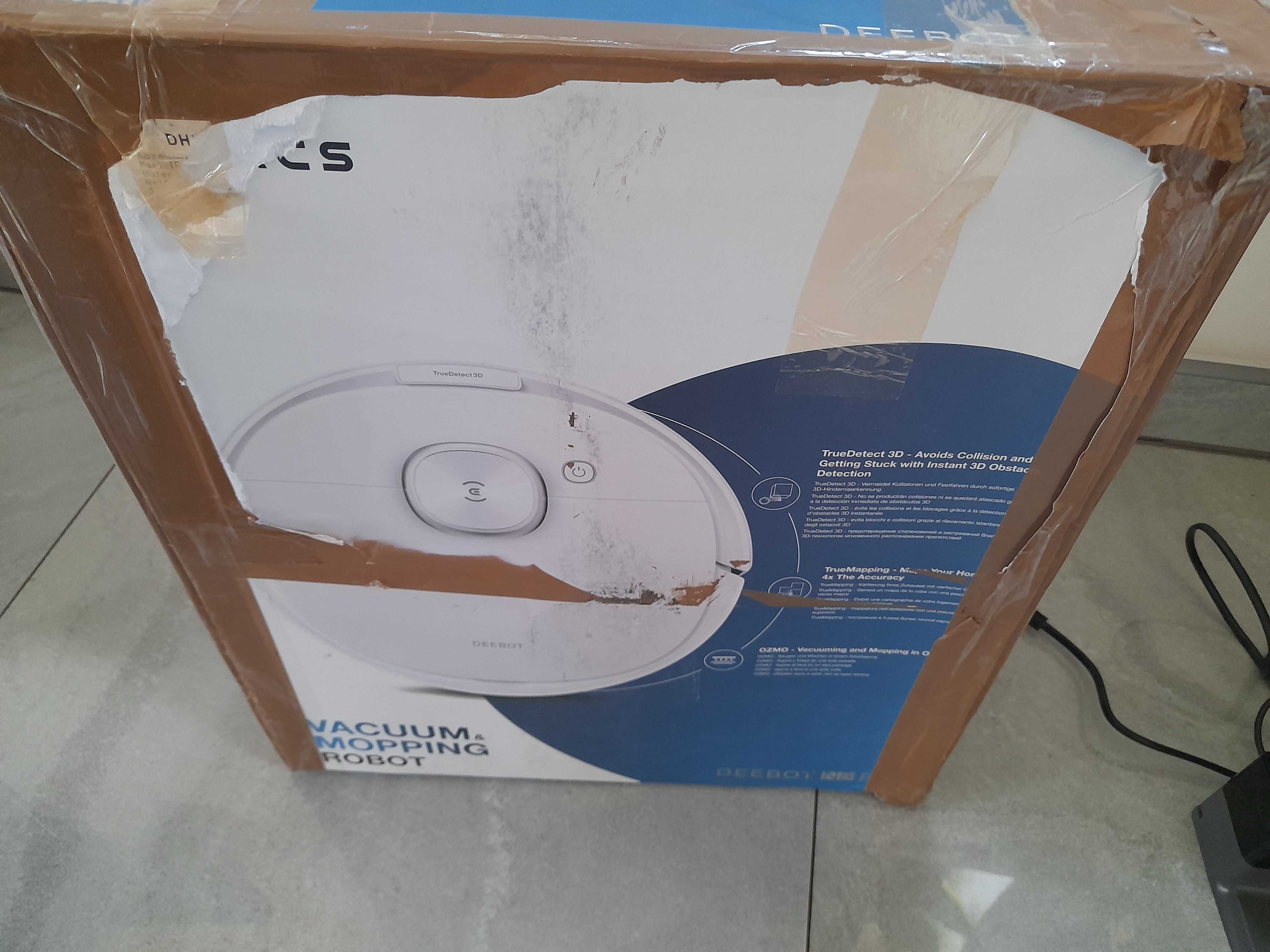 Robot sprzątający Mopujący ECOVACS DEEBOT N8 PRO 58h