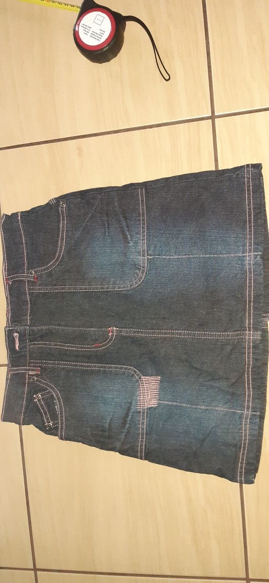 C&A Spódnica r. 152/158 jeans Y2k dżinsowa mini alt miniówka C and A