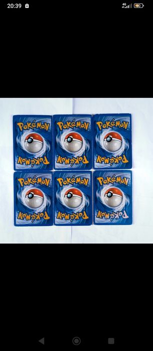 12 Cartas Pokémon