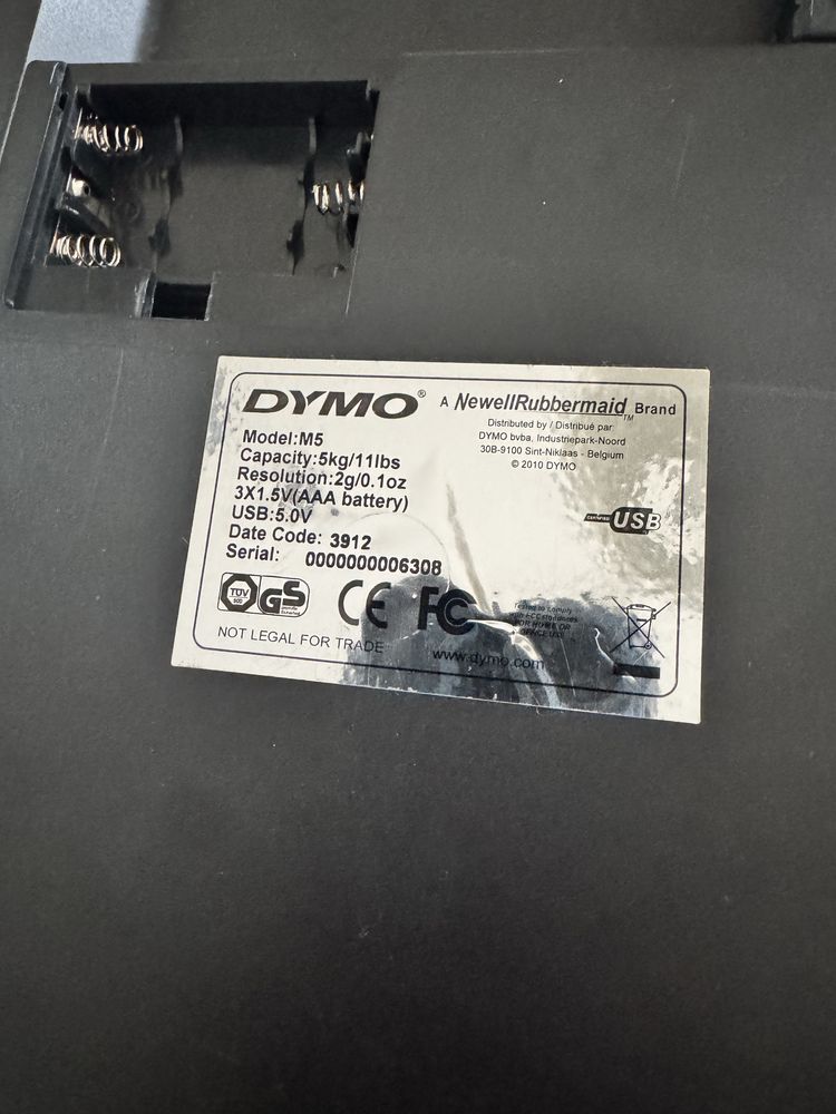 Dymo m5 waga pocztowa listowa do 5kg