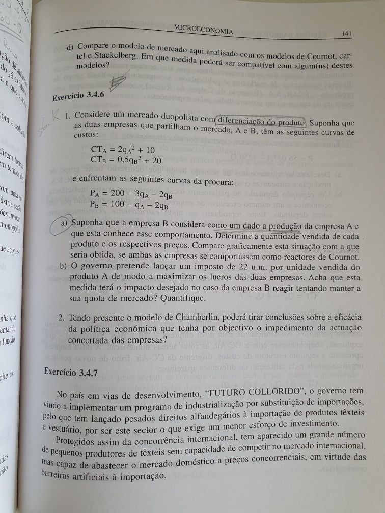 Microeconomia (exercícios) - Cristina Barbot