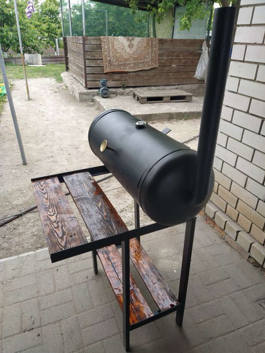 Мангал из газового баллона