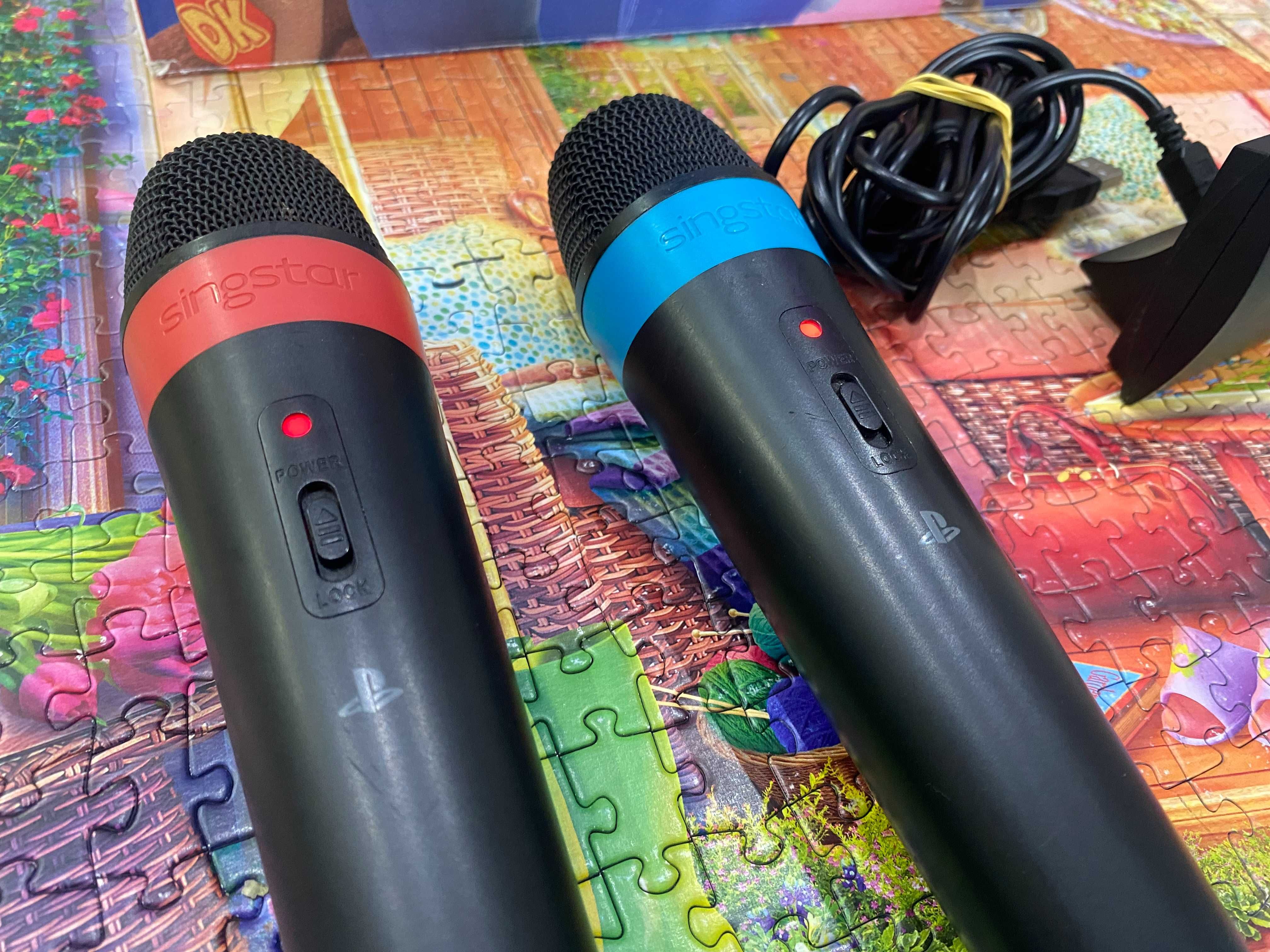 Mikrofony Bezprzewodowe Singstar Playstation 2/Playstation 3