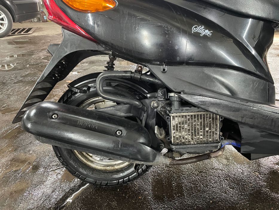 Yamaha jog sa36 на полином ходу