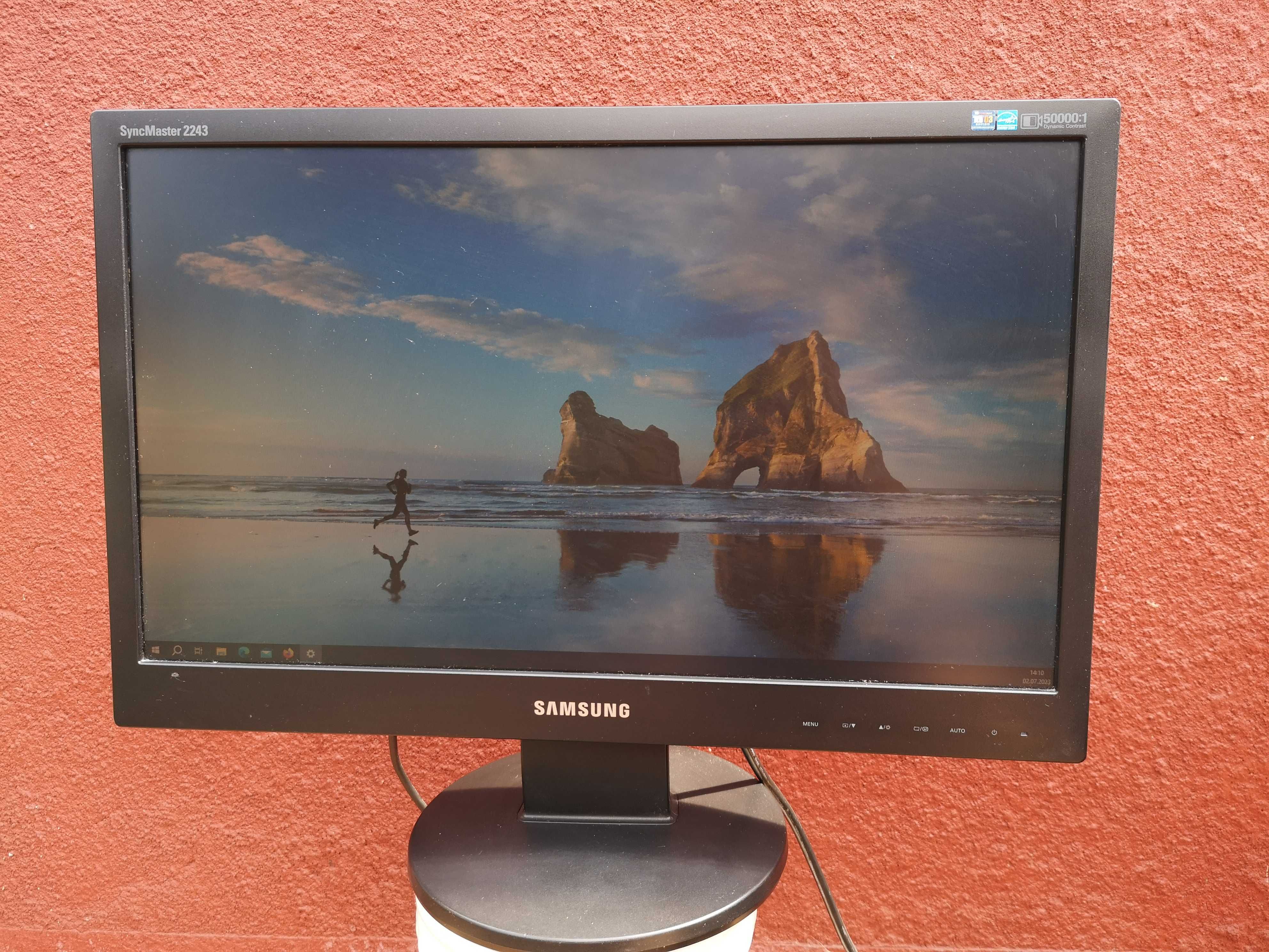 Monitor 21,5 cala samsung rozdzielczosc 1920x1080