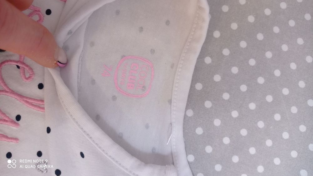 Komplet dla dziewczynki rozm.74 cool club