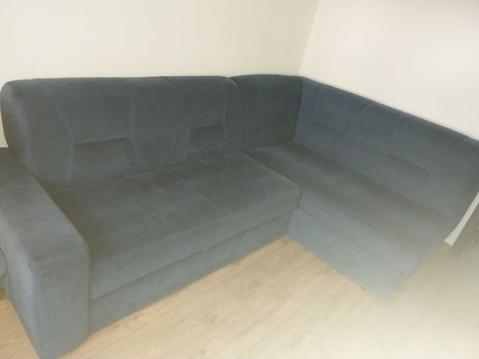 Narożnik z funkcja spania