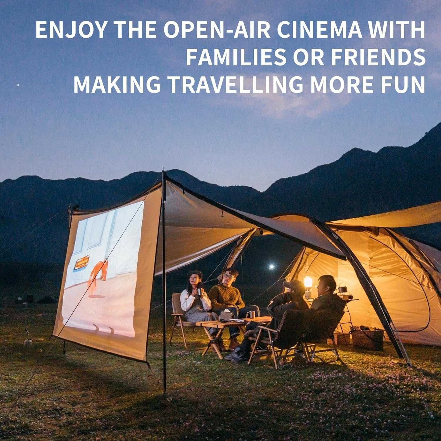 Namiot tunelowy Naturehike CLOUD VESSEL Series 4 Rod Tunnel Glamping