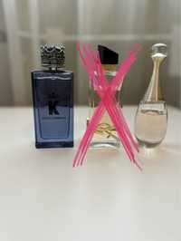 Духи мужские/женские/Dior,Dolce &Gabbana, Yves Saint Laurent